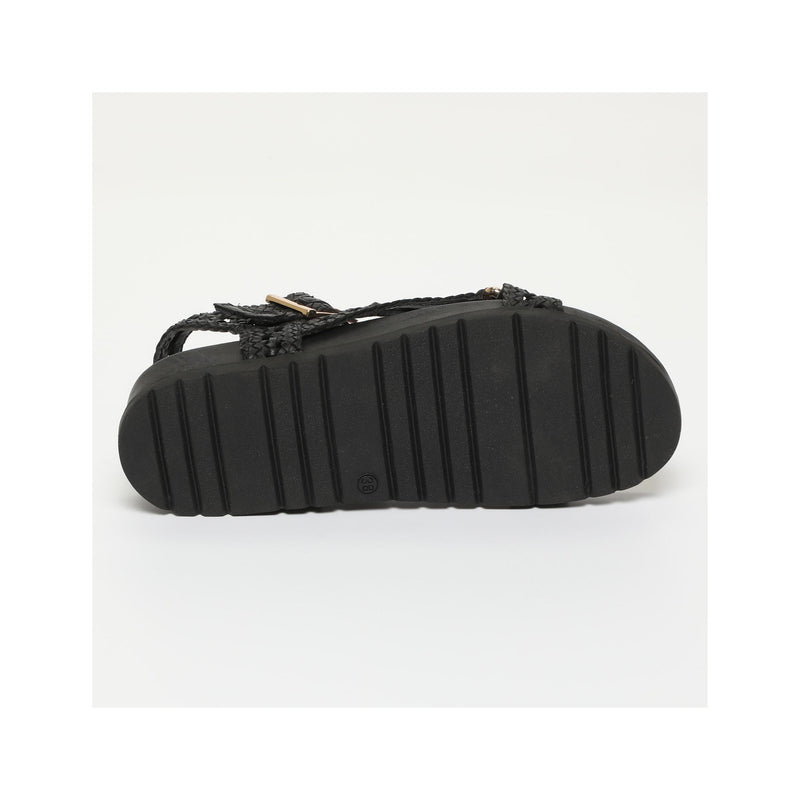 Menuca Comfort Sandals - Black