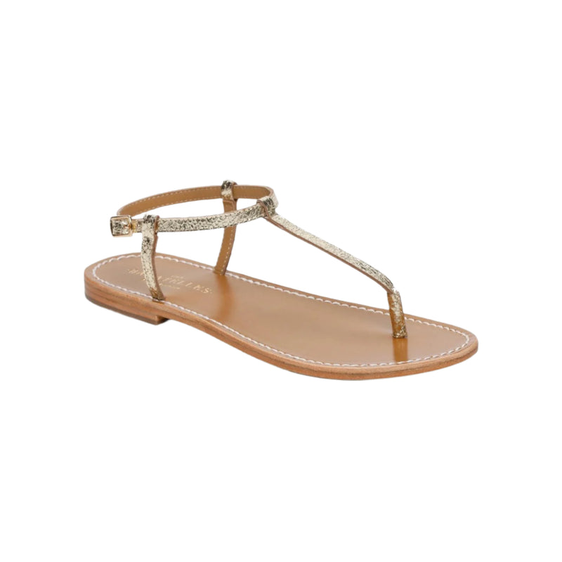 Sandales Alberti - Gold Crackle