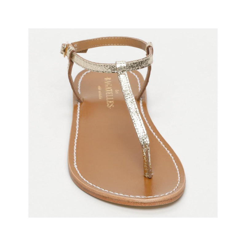 Sandales Alberti - Gold Crackle
