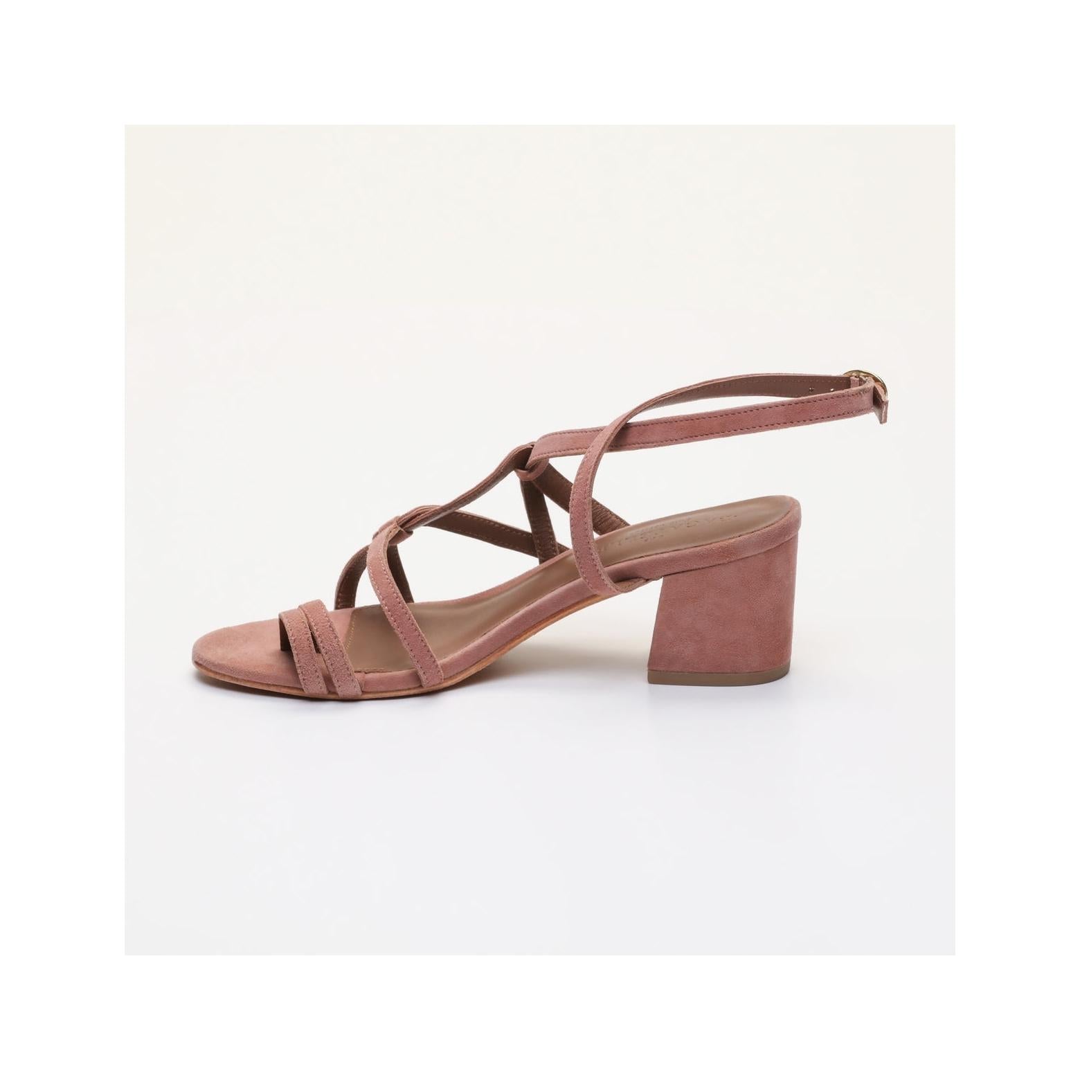 Les Bagatelles - Sandales Malini - Rosegold