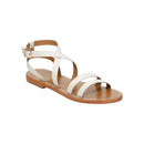 Sandales Malini - White Croco