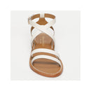 Sandales Malini - White Croco