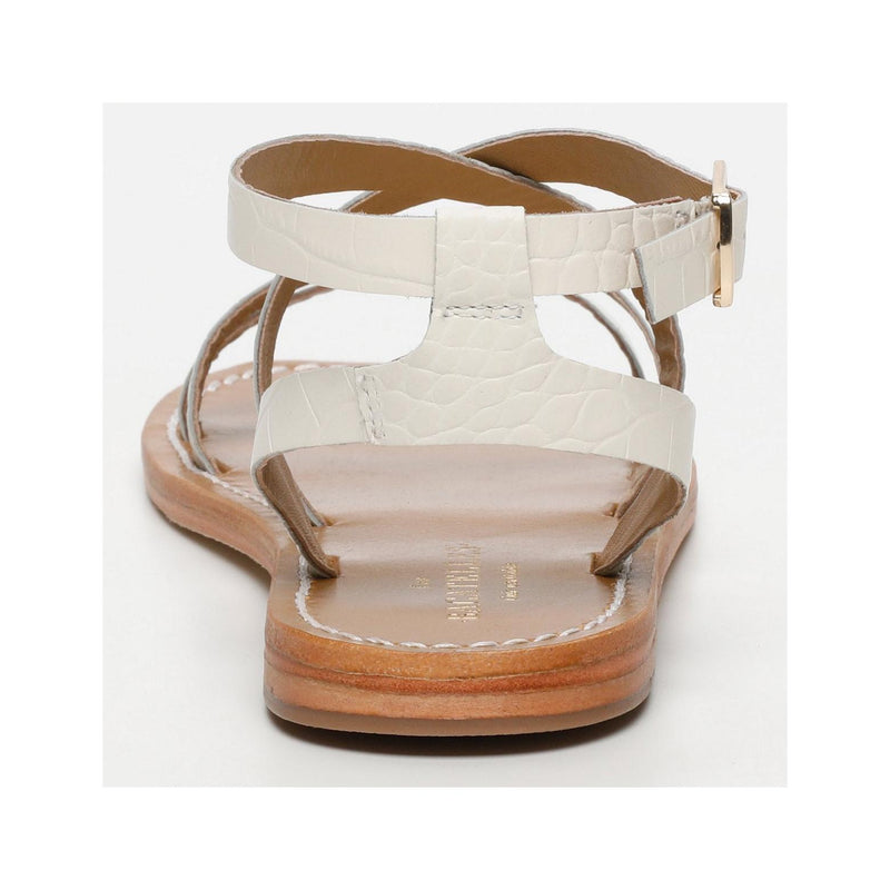 Sandales Malini - White Croco