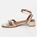 Tacones Hachi Dorados