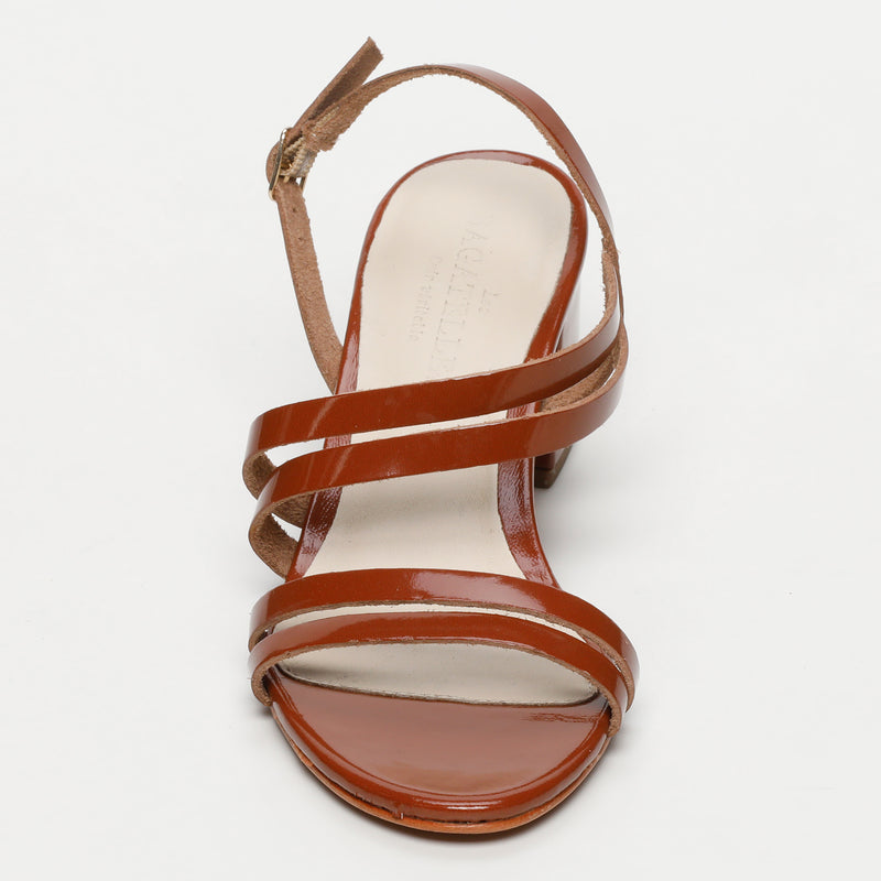 Sandales À Talons Kachina Camel Patent