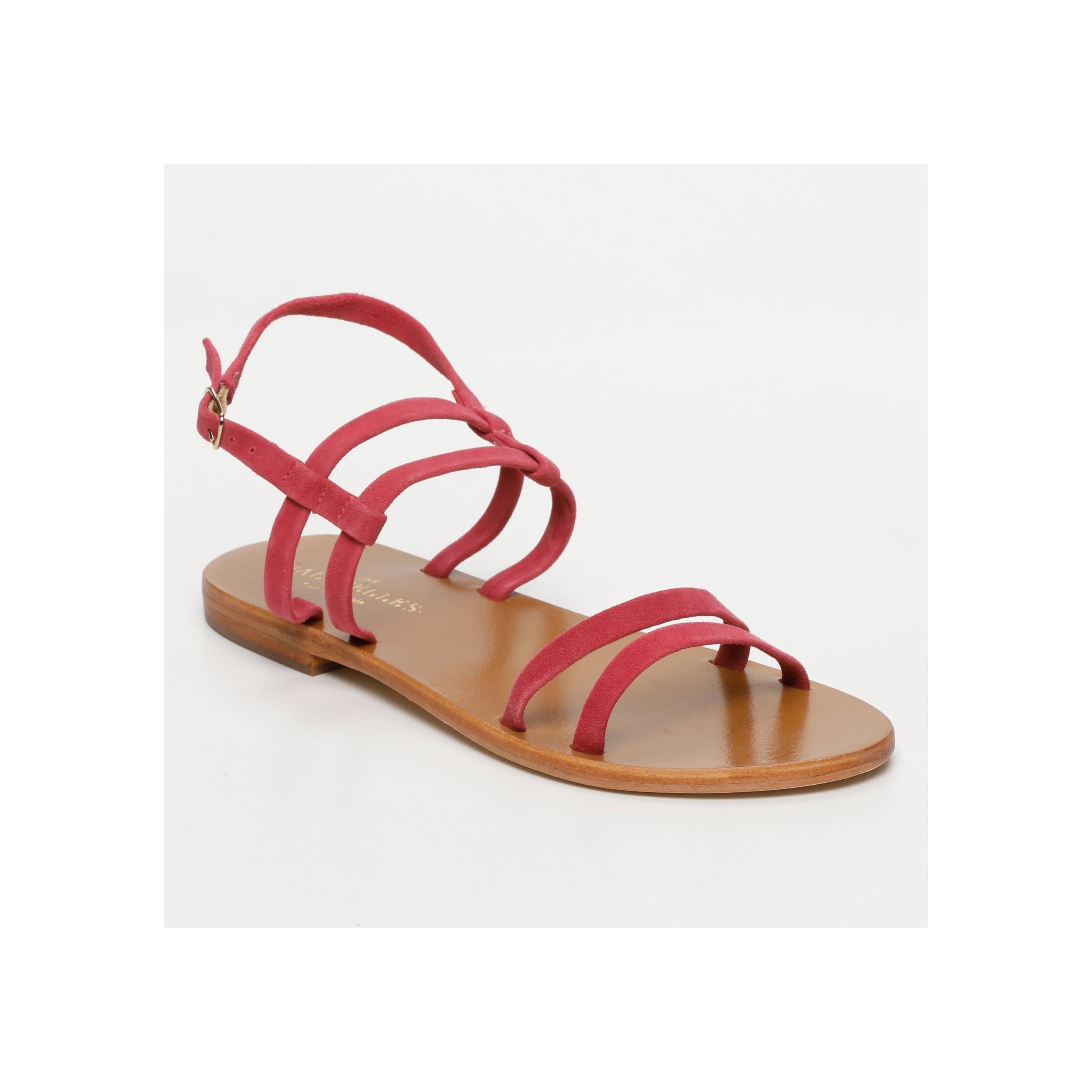 Peyton Sandals - Raspberry