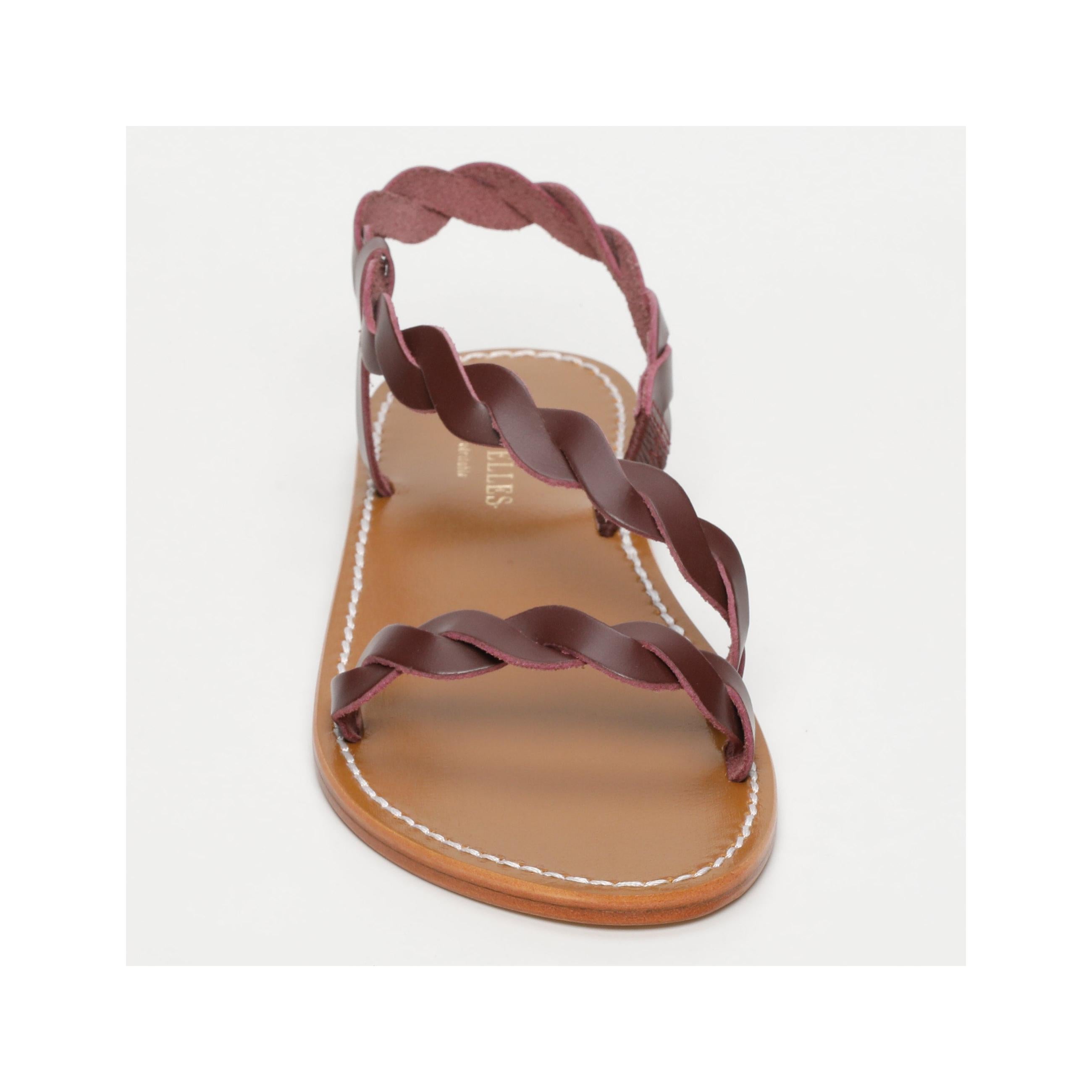 Les Bagatelles - Maria Sandals - Burgundy