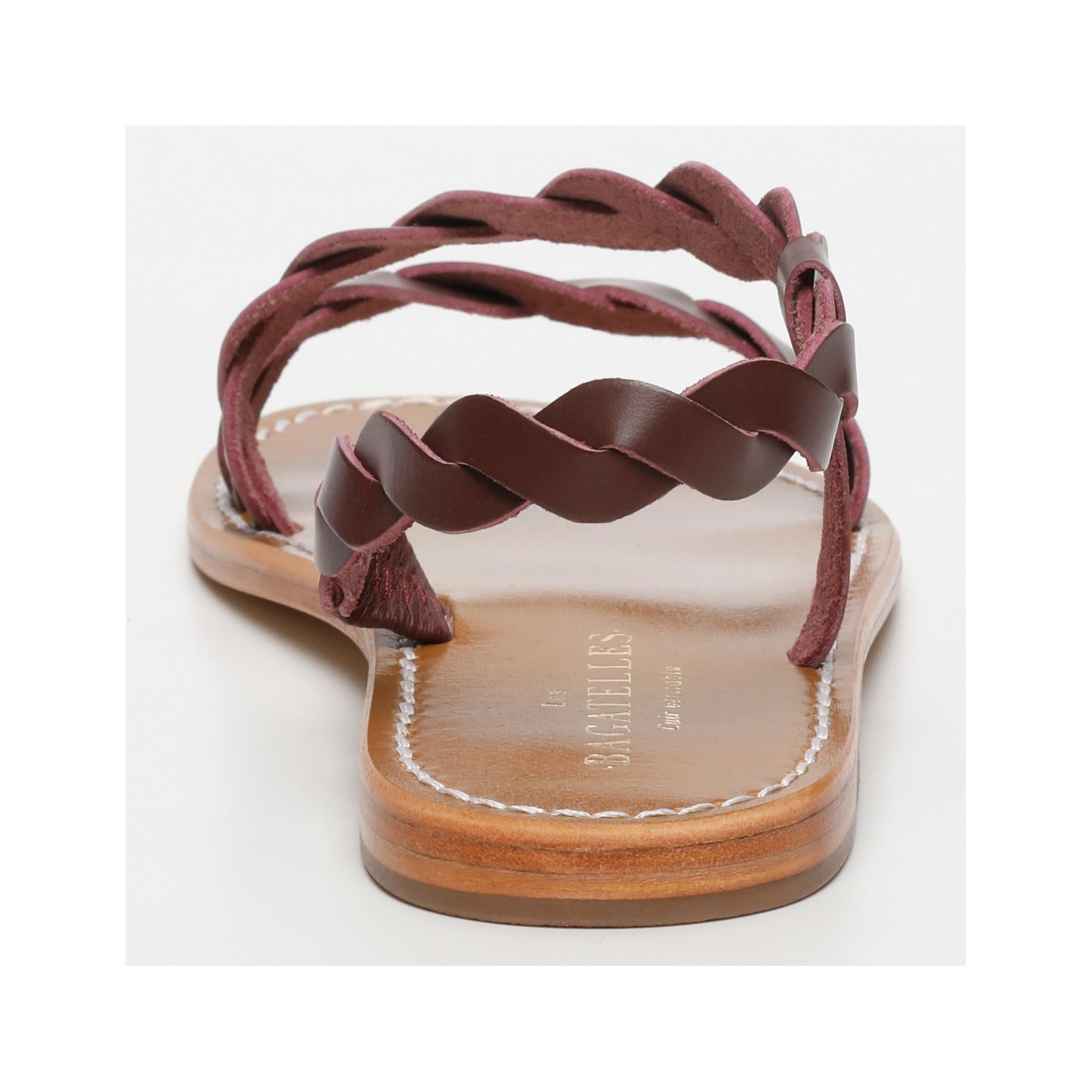 Les Bagatelles - Maria Sandals - Burgundy