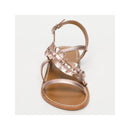 Sandalias Barranca - Oro rosa