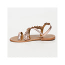 Sandalias Barranca - Oro rosa