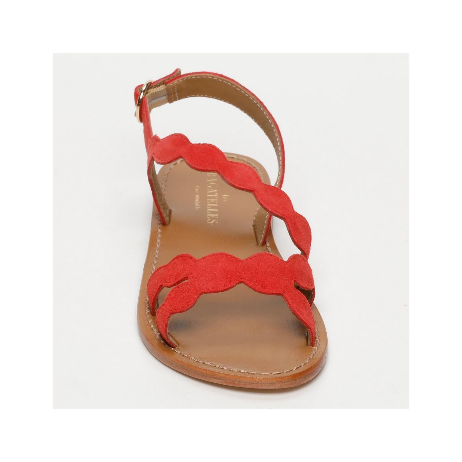 Les Bagatelles - Estomba Sandals - Strawberry