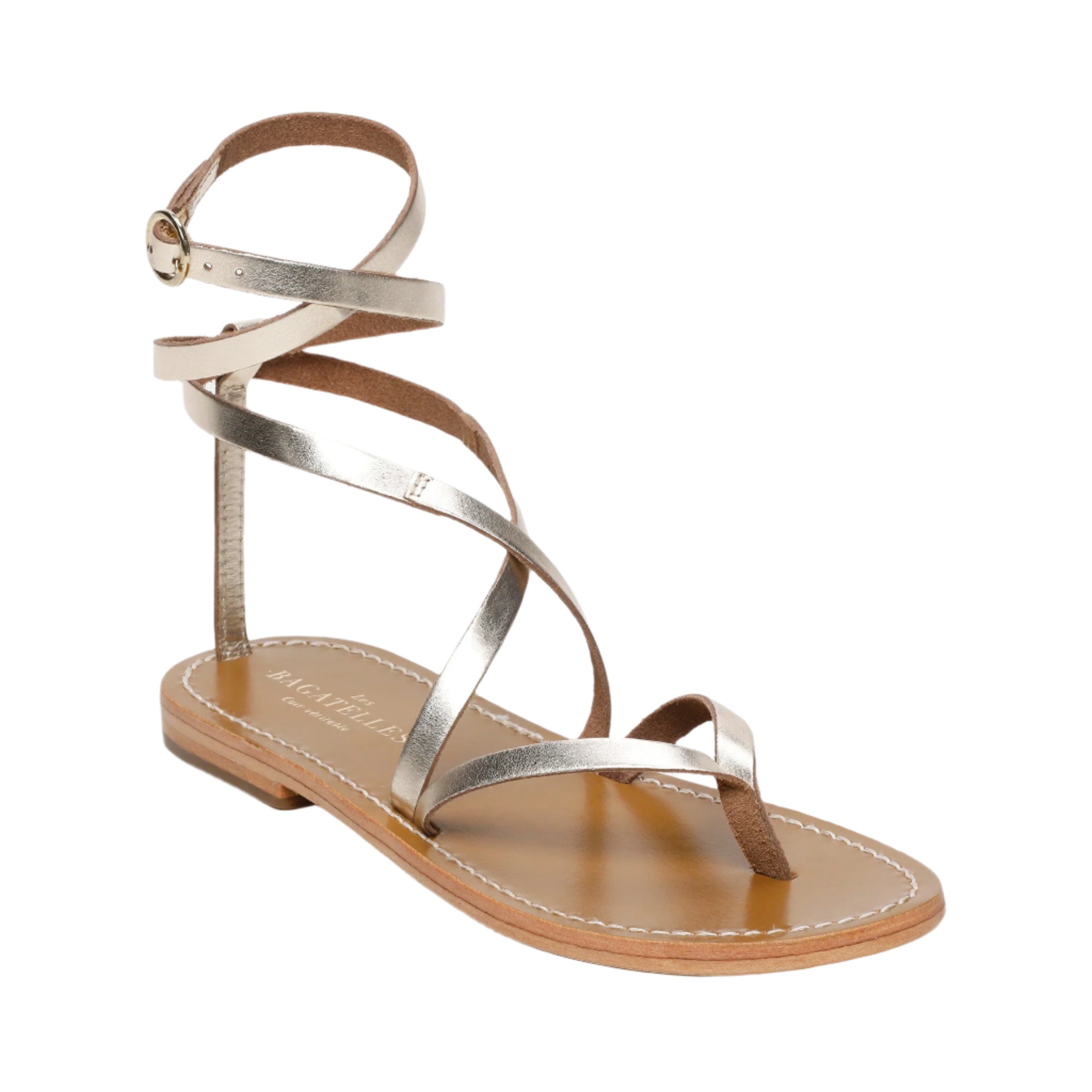 Les Bagatelles - Sandalias Cortland - Dorado