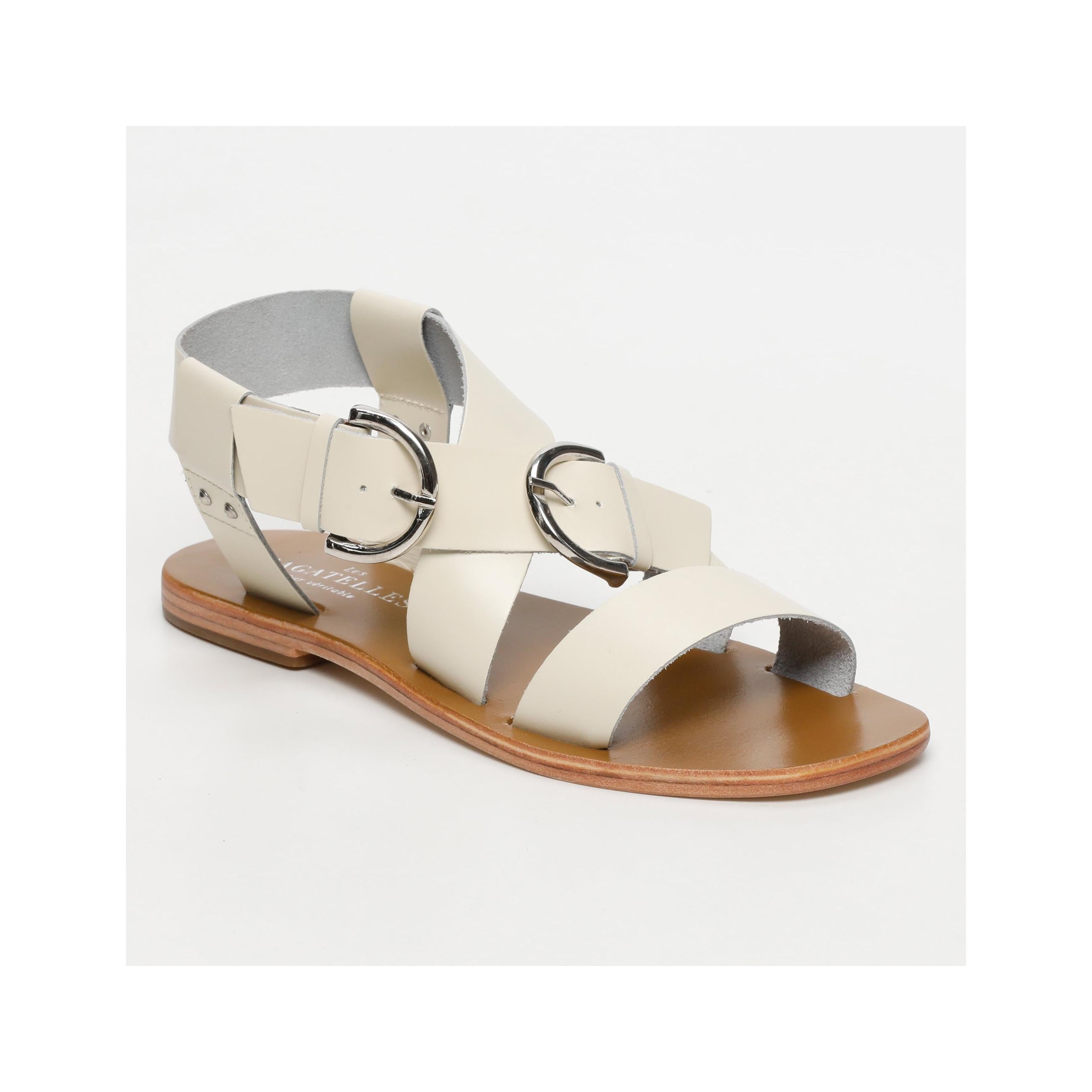 Sandalias Abhayd - Marfil