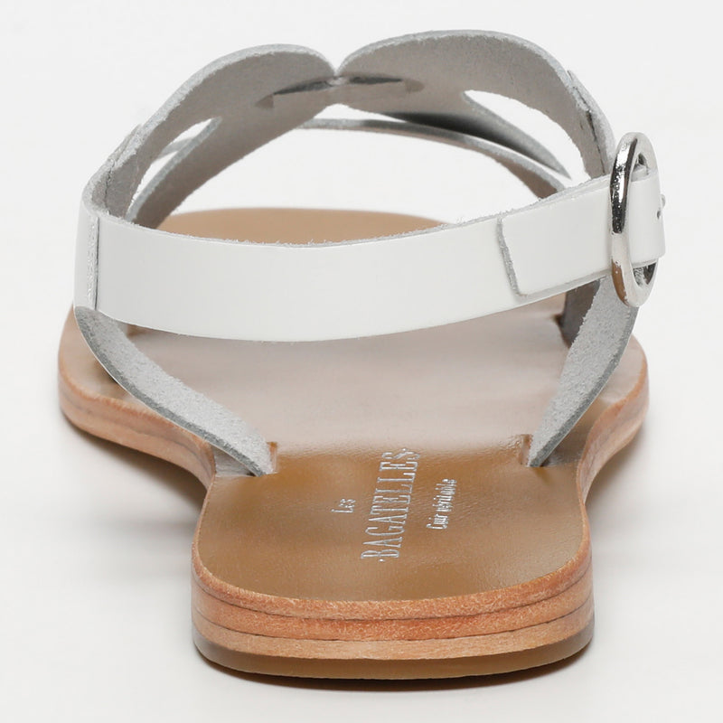 Sandales Akhila White