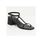 Canaima Heeled Sandals - Black