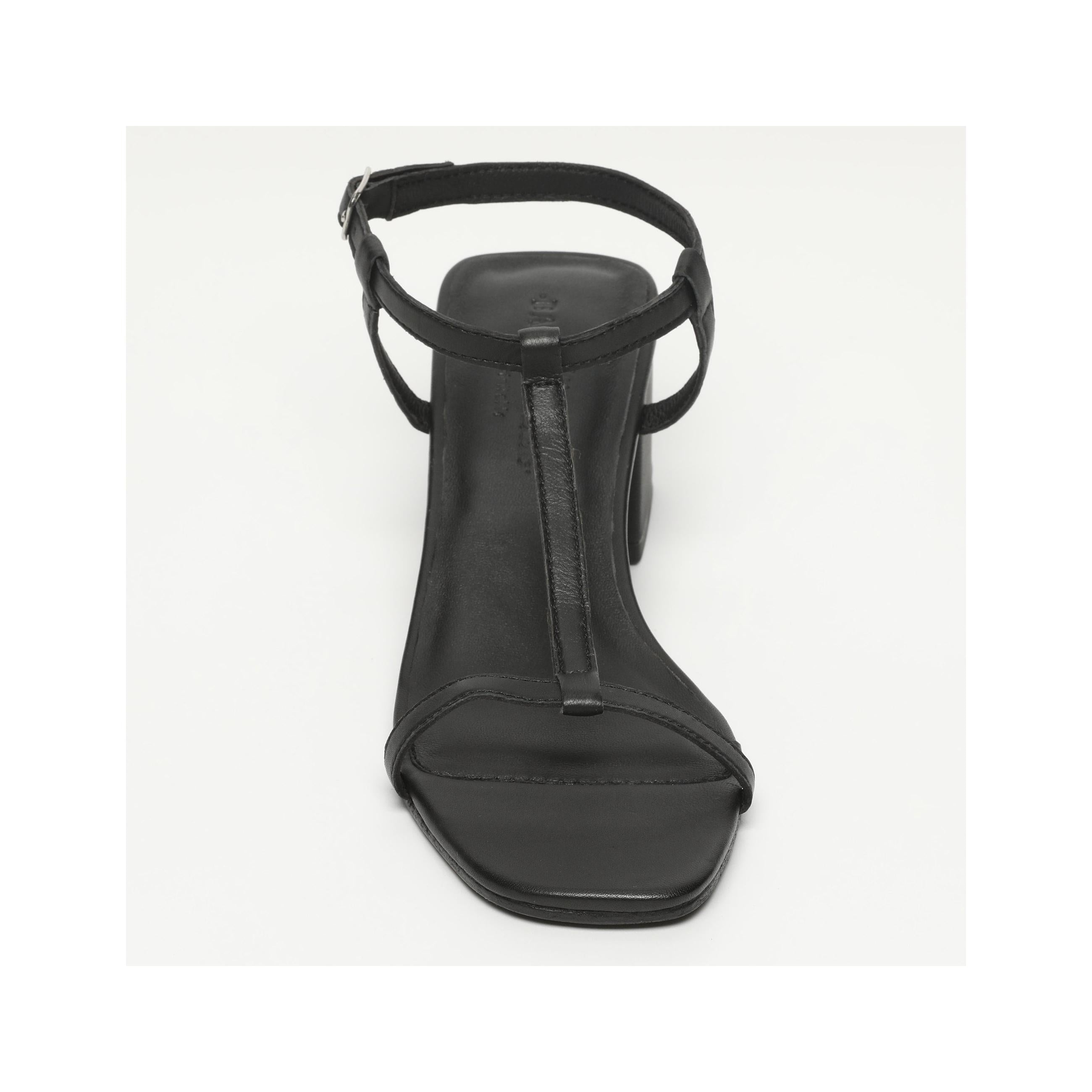 Canaima Heeled Sandals - Black