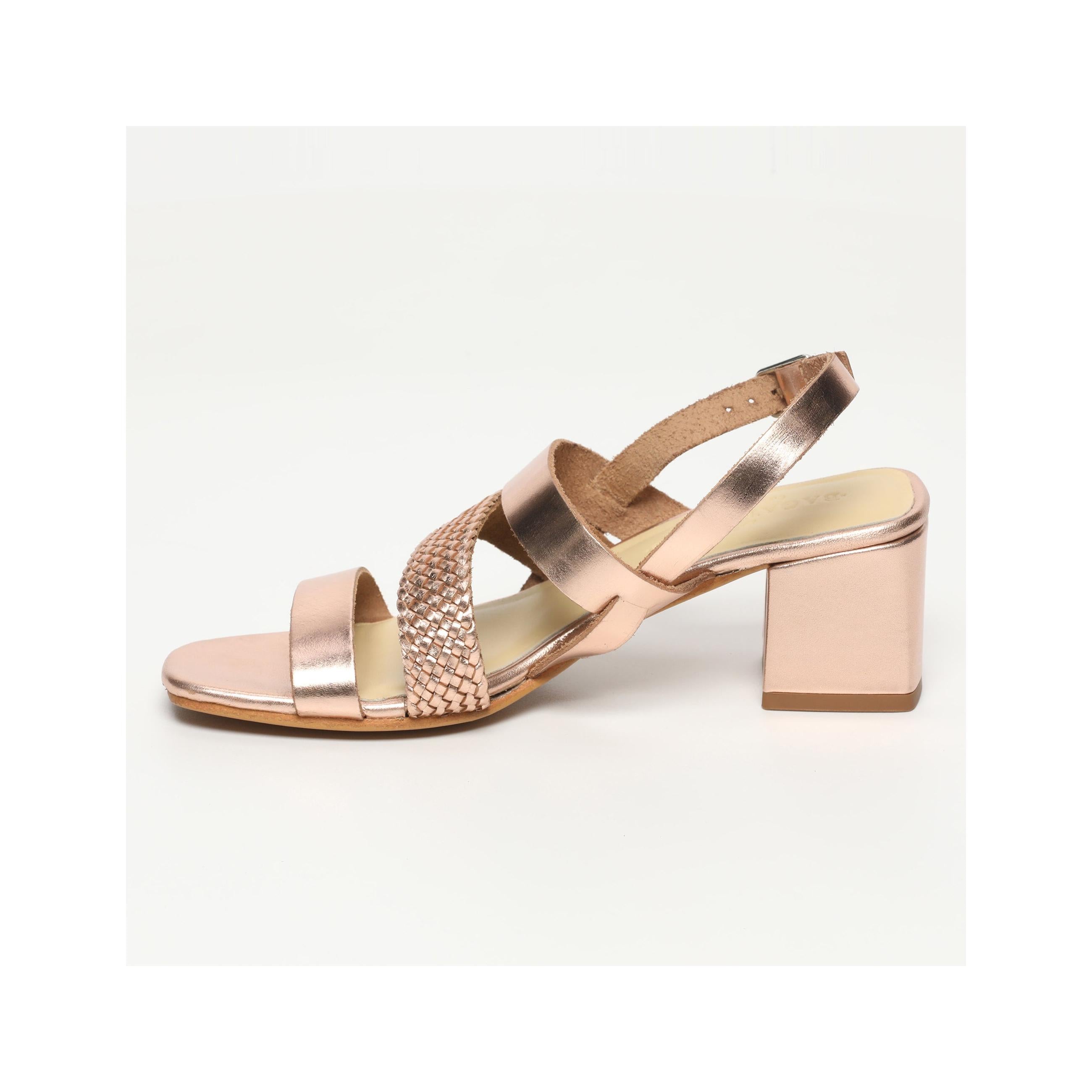 Sandalias de Tacón Parana - Rosegold