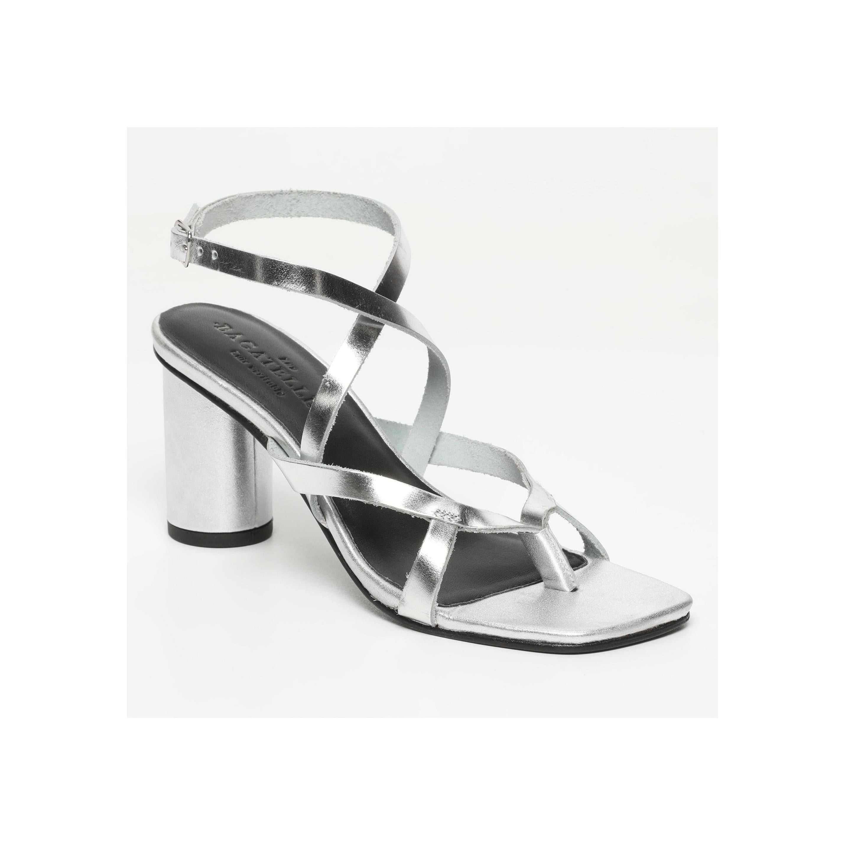 Sandalias de Tacón Nofilia - Silver