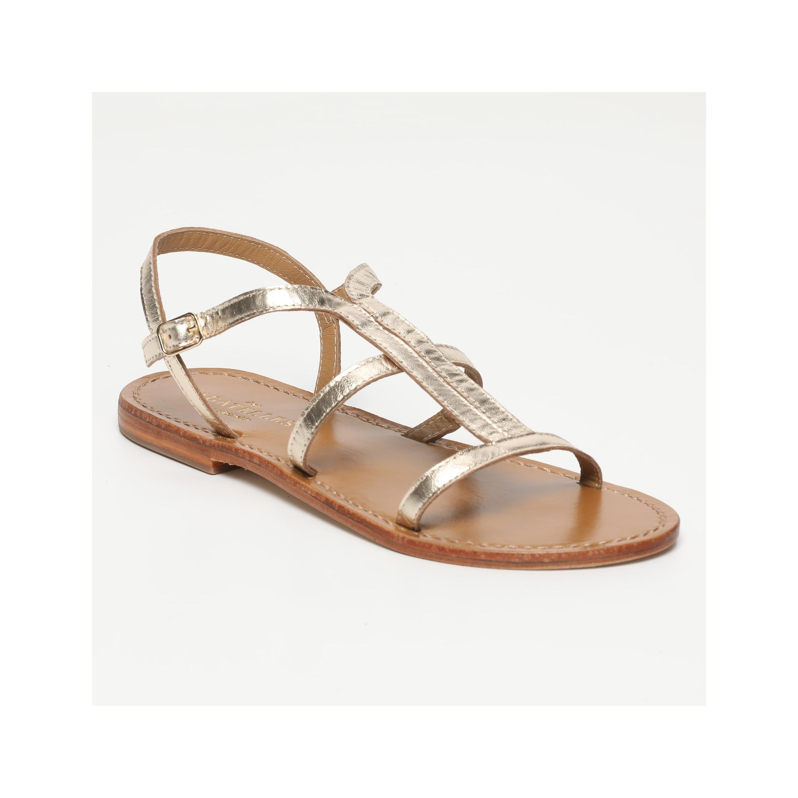 Sandalias Huerta - Dorado