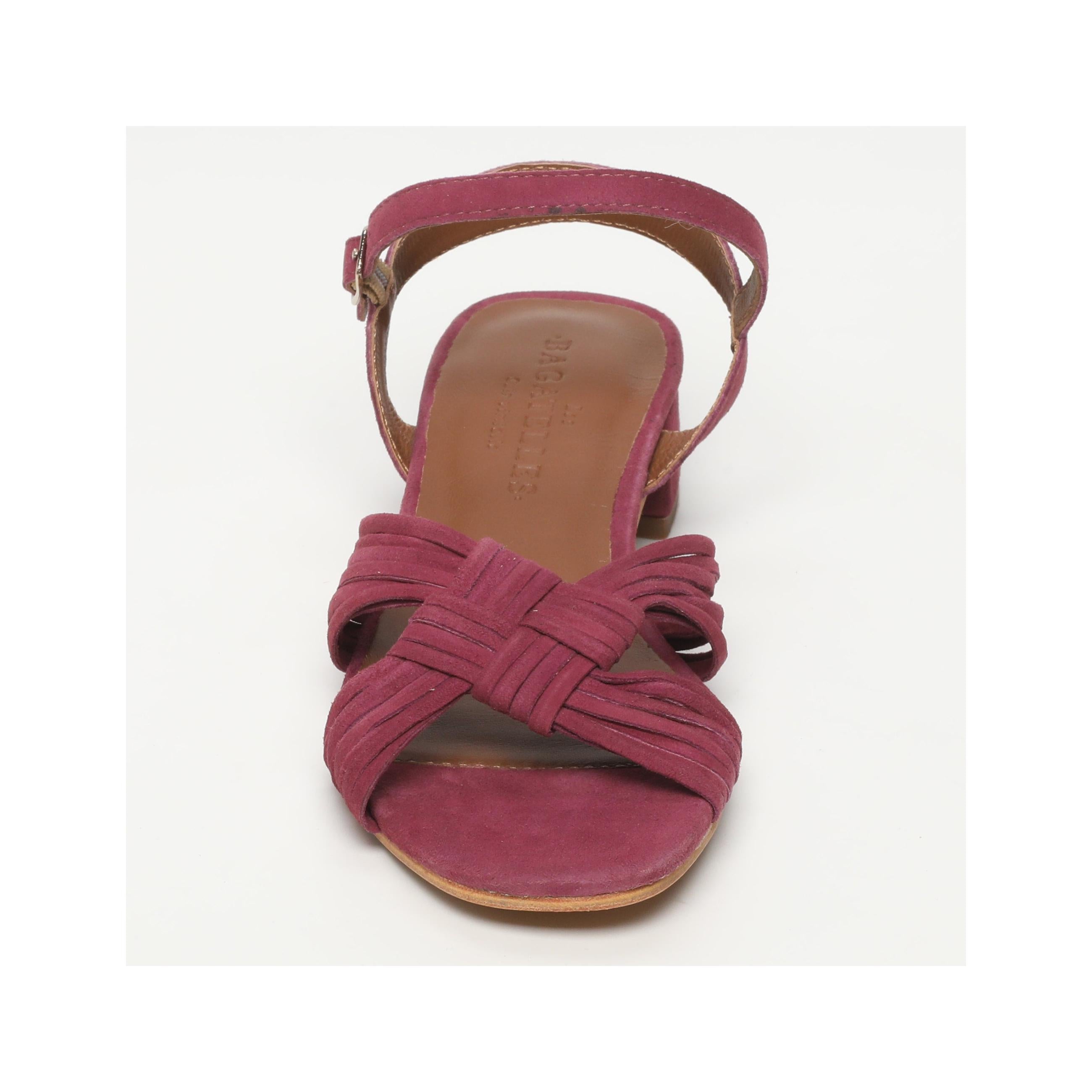 Sandalias de Tacón Themis - Dark Purple