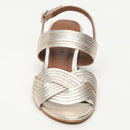 Palenca Heeled Sandals - Platinum