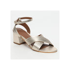 Ysaline Heeled Sandals - Platinum
