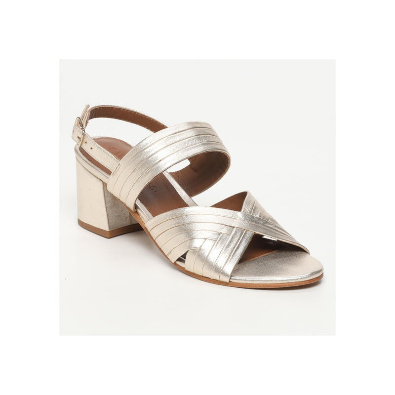 Sandalias de tacón Elowen - Platino