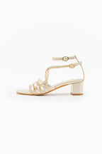 Cuphea Sandals - Platinum