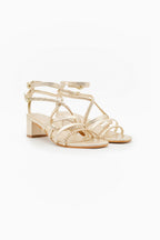 Cuphea Sandals - Platinum