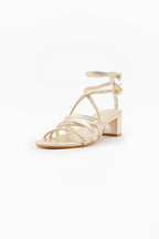 Cuphea Sandals - Platinum