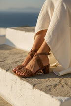 Tithonia Sandals - Camel
