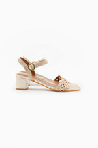 Sandalias Phibi - Dorado