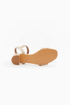 Sandalias Phibi - Dorado