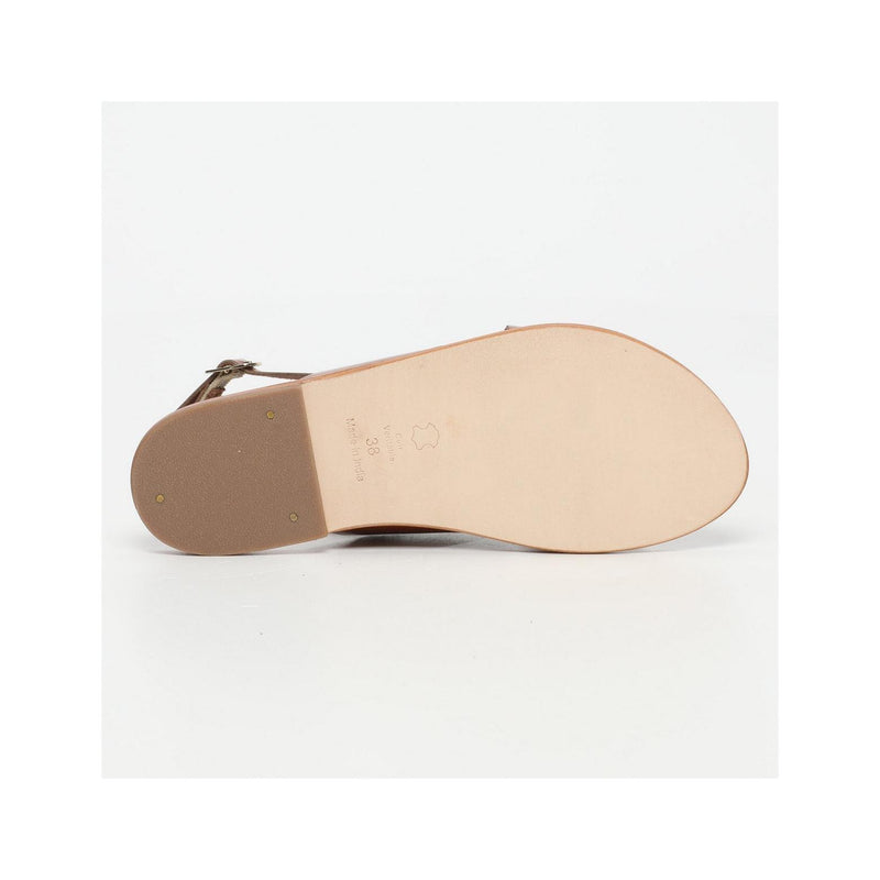 Sandales Sibella - Camel Patent