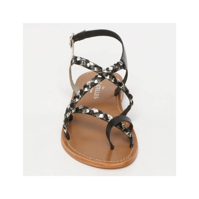 Sandalias Frambuesa - Plata