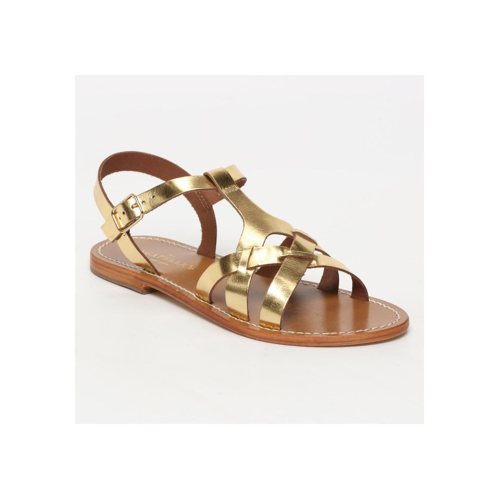 Sandalias Alheli - Dorado Oscuro