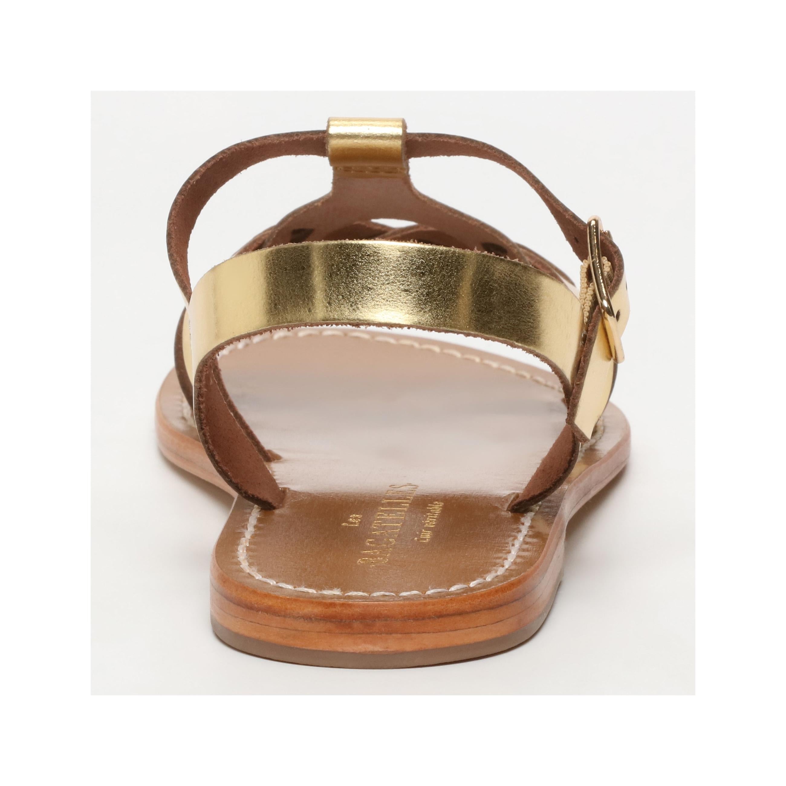 Sandalias Alheli - Dorado Oscuro