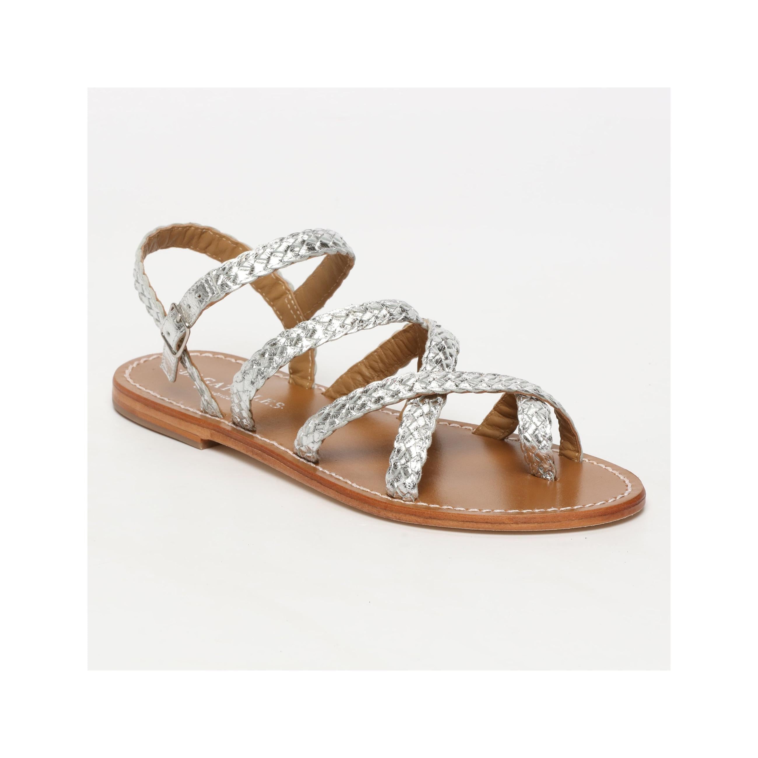 Sandalias azures - Plata