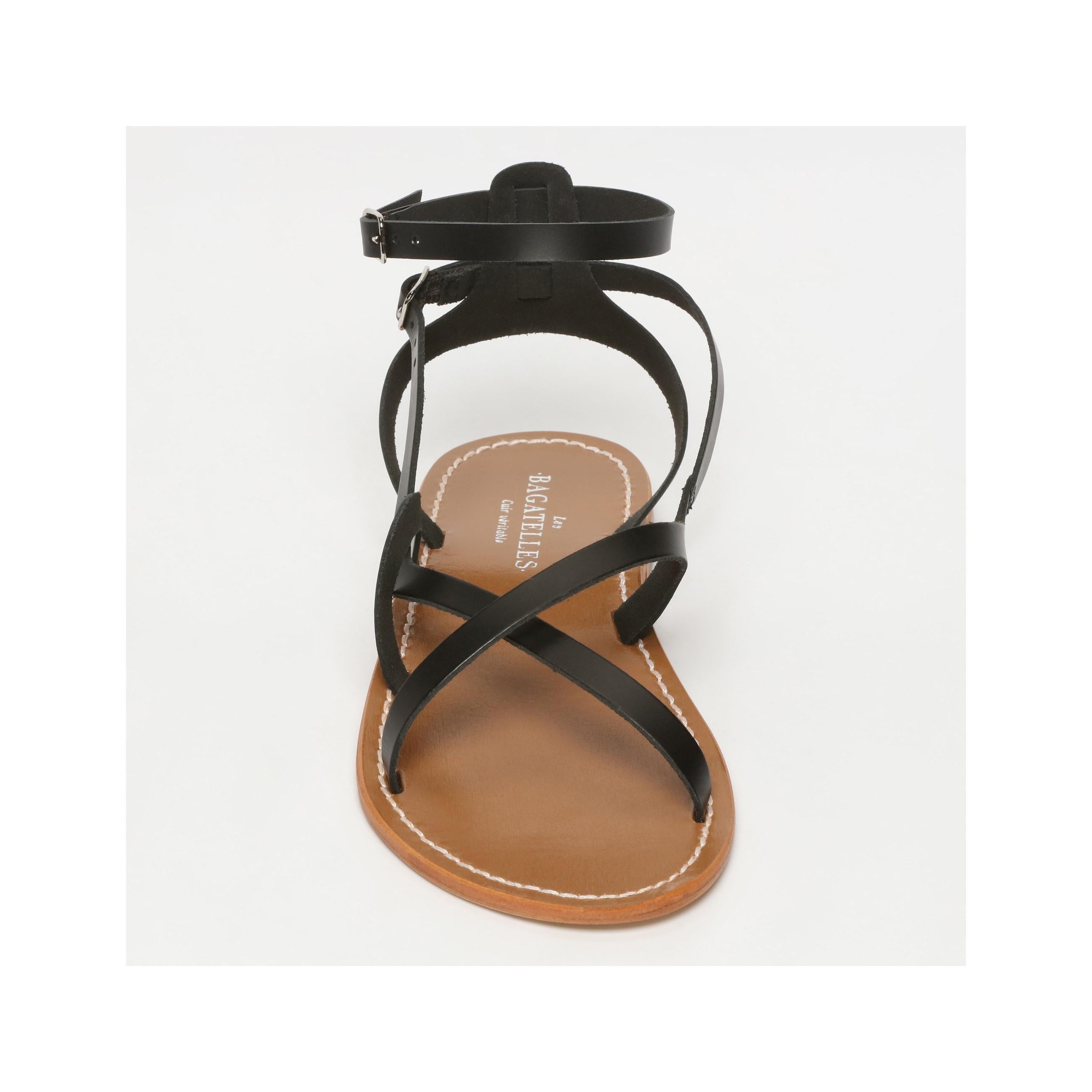 Sandalias Paula - Negro