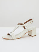 Oscina Sandals - White