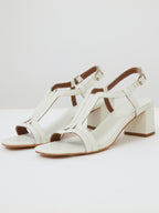 Oscina Sandals - White