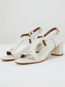 Oscina Sandals - White