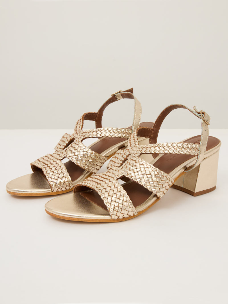 Fyntra Sandals - Gold
