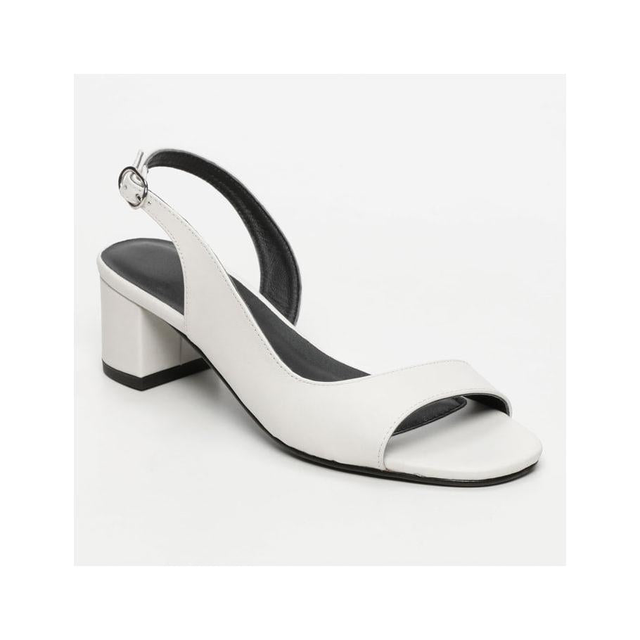 Janelle Sandals - White