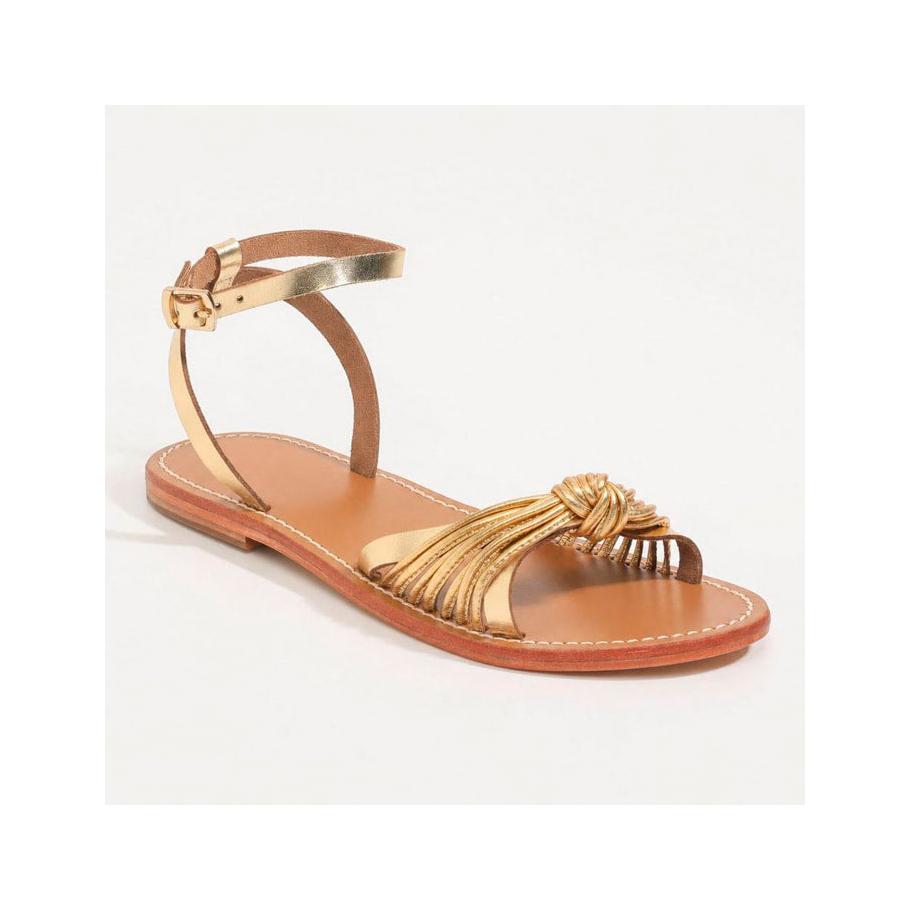 Sandales Eugenie - Doré
