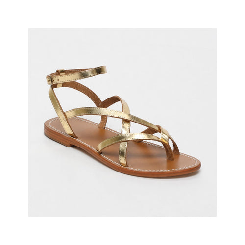 Justine Sandals - Dark Gold