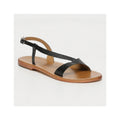 Amadrya Sandals - Black Croco