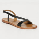 Amadrya Sandals - Black Croco