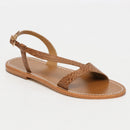 Amadrya Sandals - Croco Camel