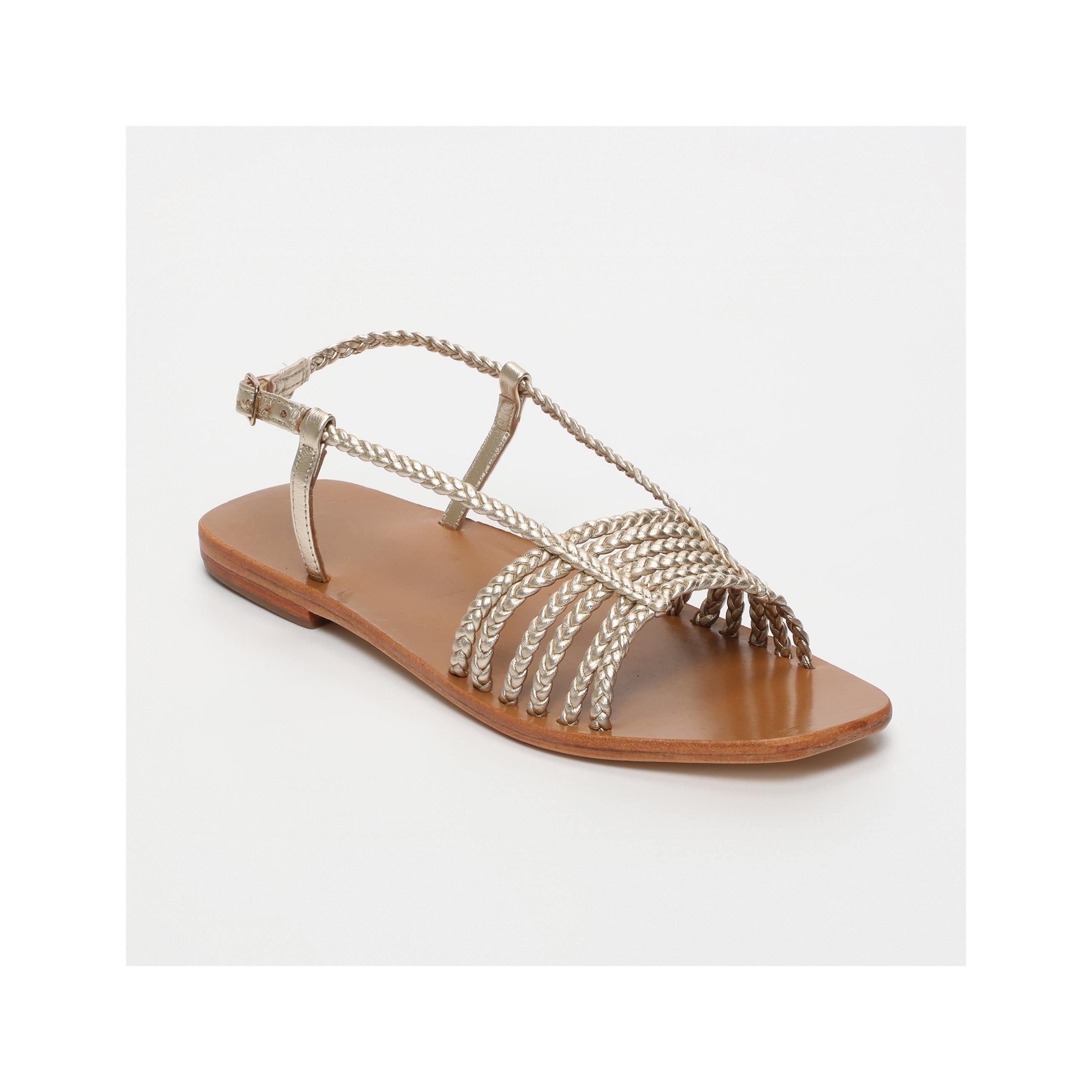 Lisa Sandals - Platinum